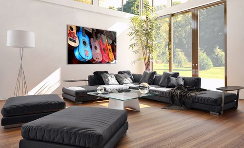 Obraz Na Płótnie - Gitara Muzyka - 120X80 Cm - Aa120X80-2221 na Arena.pl