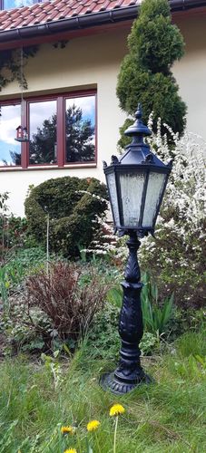 LAMPA VIII OGRODOWA GŁOWICA DUŻA H-140cm PRODUCENT GICOR na Arena.pl