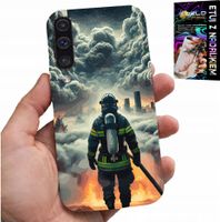 ETUI DO SAMSUNG GALAXY A70 - STRAŻ POŻARNA POŻAR STRAŻAK OBUDOWA CASE
