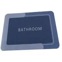 Mata łazienkowa szybkoschnąca 38x58cm dywanik antypoślizgowy chłonny