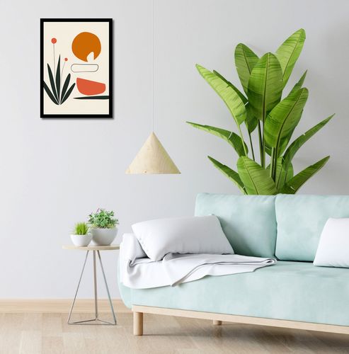 Plakat 40x55cm Abstrakcyjny Zen na Arena.pl