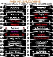 PAS PRZECIWSŁONECZNY NA SZYBĘ - 300 WZORÓW, KOLEKCJA 2025 !!!