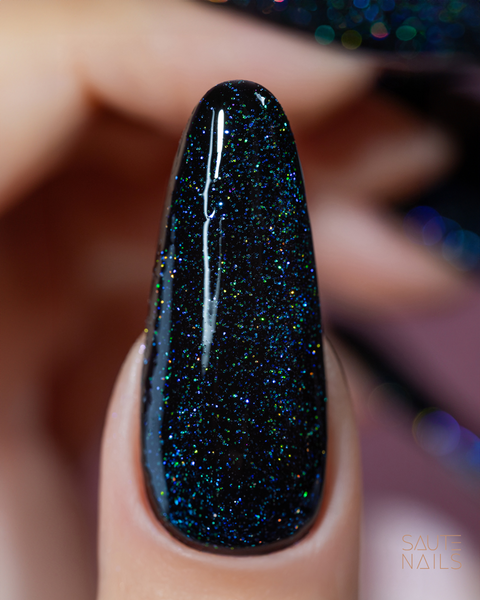 SAUTE NAILS Top hybrydowy HOLO FLASH TOP NO WIPE - 8ml zdjęcie 3