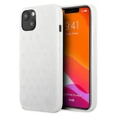 Etui Mercedes Silver Stars Pattern na iPhone 13 - białe