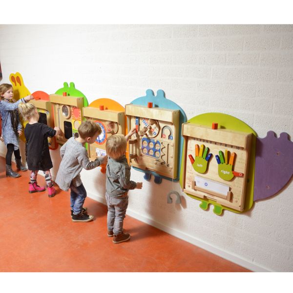 MASTERKIDZ System do Montażu 5 Ściennych Tablic Edukacyjnych Flex - Gąsienica zdjęcie 8