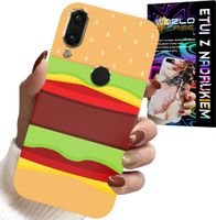 ETUI DO HUAWEI P SMART 2019 - CASE BURGER CHEESEBURGER OBUDOWA PREZENT