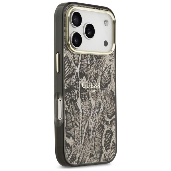 etui guess python pattern magsafe do     iphone 17 pro brązowy zdjęcie 4
