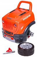 Zestaw Mechanika, Samochód Silnik Do Rozkręcania, Warsztat 61 Elementów, Pomarańczowy JEEP