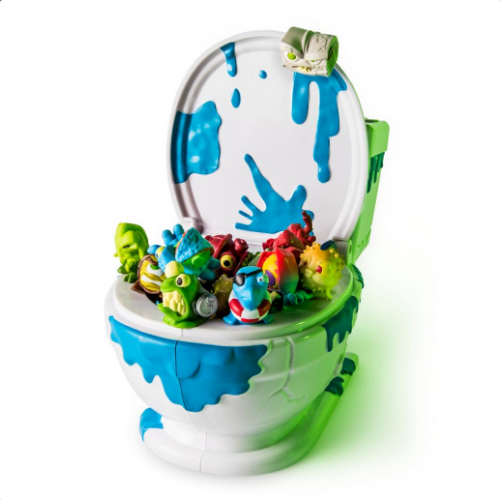 FLUSH FORCE 8 PAK OKROPNA TOALETA + 8 FIGUREK SPIN MASTER na Arena.pl