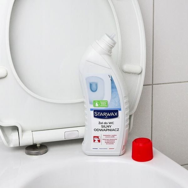 ŻEL DO WC PŁYN SILNY ODWAPNIACZ DO WC STARWAX 43390 USUWA KAMIEŃ zdjęcie 7