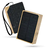 Bambusowy Głośnik Bezprzewodowy - Ładowany Energią Słoneczną