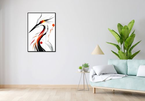 Plakat 64x90cm Bocian na Arena.pl