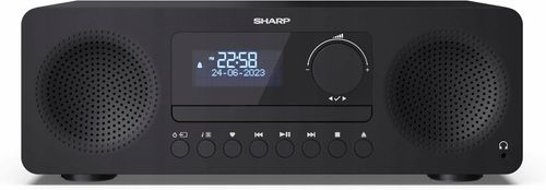 Wieża Sharp XL-B520D 2x10W CD FM MP3 DAB Bluetooth USB AUX czarny na Arena.pl