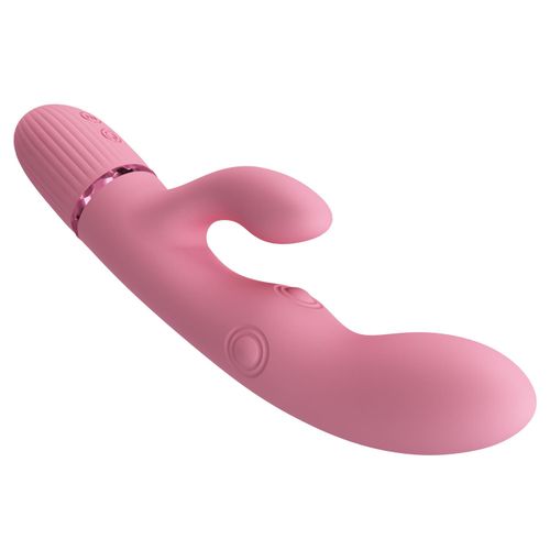 Pretty Love Zach Four-Sided Thumping Rabbit Vibrator – Pink na Arena.pl