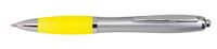 Długopis SWAY, srebrny, żółty