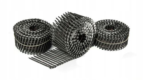 Gwoździe do gwoździarki BĘBNOWE 3,8x125mm 1440szt Łączone drutem Koletowane na Arena.pl