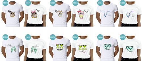 Koszulki dla PAR prezent dla zakochanych mąż żona na Arena.pl