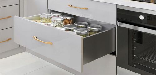 Szuflada GTV Axis PRO antracyt Bardzo Wysoka 500 H199 L500 199 3D 40kg na Arena.pl