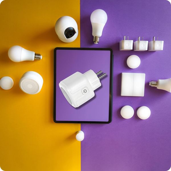 INTELIGENTNE GNIAZDKO WiFi SMART TUYA WATOMIERZ PROGRAMATOR TIMER zdjęcie 4