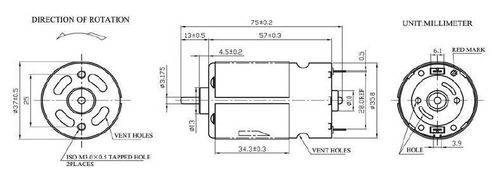 Silnik SWIFT 550 7.2V na Arena.pl