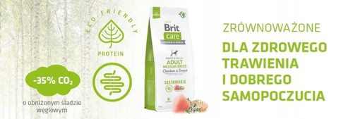 Brit care dog sustainable sensitive insect 3kg na Arena.pl