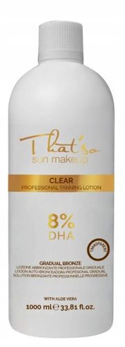 That'so preparat płyn do opalania Clear Bronze 8% na Arena.pl