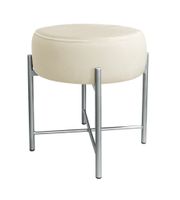 Taboret Pola noga metalowa szara MG50