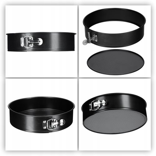 TORTOWNICA OKRĄGŁA FORMA BLACHA DO PIECZENIA 28cm na Arena.pl