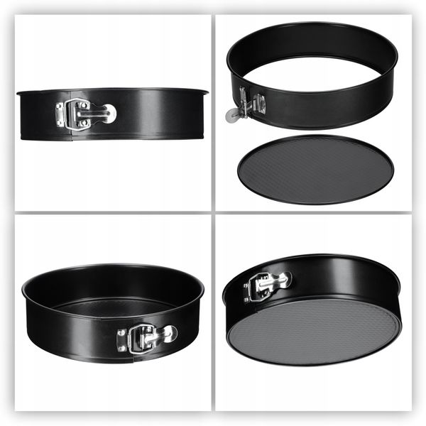 TORTOWNICA OKRĄGŁA FORMA BLACHA DO PIECZENIA 28cm zdjęcie 2