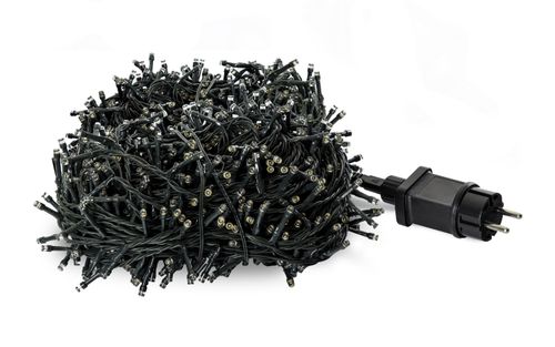 LAMPKI CHOINKOWE 1000 LED ZIMNY BIAŁY, PROGRAMATOR na Arena.pl