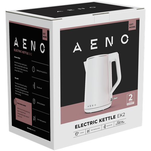 aeno czajnik ek2 (1.5 l), biały na Arena.pl
