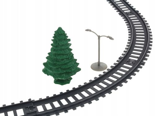 Kolejka Elektryczna Pociąg Ogromny Tor Tunel Podnoszony Most 366cm Wagony na Arena.pl