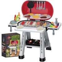 zestaw grill 68el.  b/o efekt pary 60x48x57cm 4235