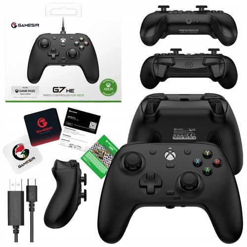 Kontroler Pad przewodowy GameSir G7 HE Czarny GamePad do Xbox Windows USB-C na Arena.pl