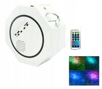 ZESTAW PROJEKTOR GWIAZD RZUTNIK NIEBA LAMPKA LED NOCNA RELAKSACYJNA + PILOT