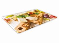 SZKLANA DESKA KUCHENNA 40x30 234b Ser i owoce