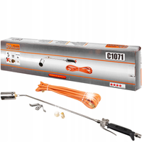 PALNIK GAZOWY DEKARSKI Z PRZEWODEM 5M ZESTAW 50/560 MM RICHMANN C1071
