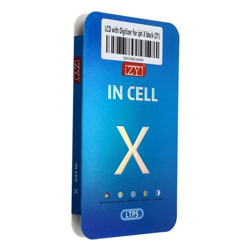 Wyświetlacz do iPhone X z ekranem dotykowym czarnym (ZY-LTPS) na Arena.pl