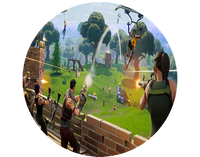 Opłatek na tort Fortnite