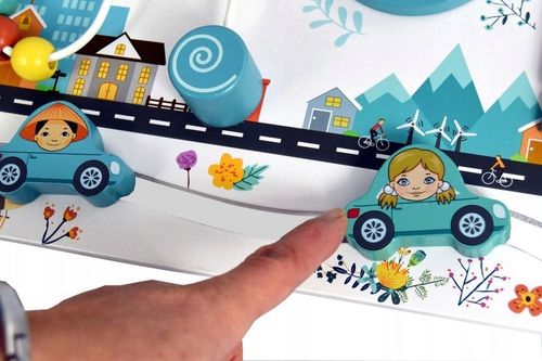 ADAM TOYS SENSORYCZNA TABLICA MANIPULACYJNA Dla Malucha Adam Toys na Arena.pl