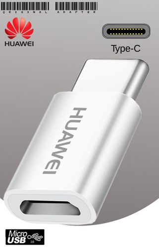 Oryginał HUAWEI adapter OTG microUSB na USB TYP C na Arena.pl
