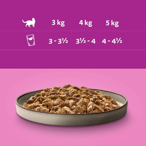 WHISKAS mokra karma dla kota kurczak indyk drób kaczka w galaretce 40x85g na Arena.pl