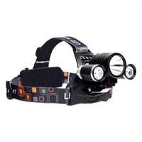LATARKA CZOŁOWA LED 5W T6 CREE 450LM WODOODPORNA IPX2 USB