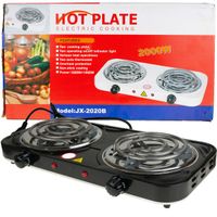 TG56267 KUCHENKA ELEKTRYCZNA DWUPALNIKOWA TURYSTYCZNA  2000w