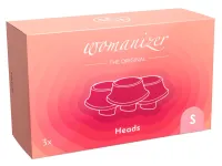 womanizer w-heads s - zestaw 3 silikonowych końcowek wymiennych, 15 mm
