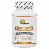 Witamina B Kompleks 120 Tabletek – Energia, Nerwy, Metabolizm – Sowelo