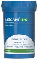 BICAPS E+C 60 KAPSUŁEK  WITAMINA E ORAZ C