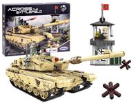 Klocki czołg 99 + wieża kontrolna 1340 el.