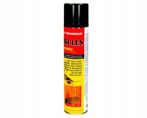 10x 300ml Preparat owadobójczy HERKULES PROPAL SPRAY karaluchy korniki osy na Arena.pl