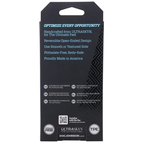 doc johnson optimale link ultraskyn dwustronny system masujący rollerball na Arena.pl